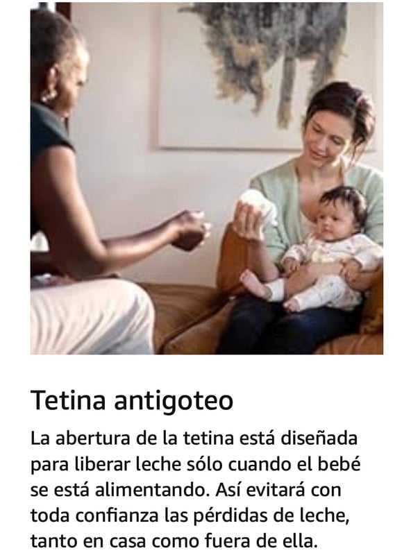 BIBERON PARA RECIEN NACIDO AVENT NATURAL 3.0 ANTICOLICO Y ANTIGOTEO DE 125 ML - PACK DE 2 UNI - 2