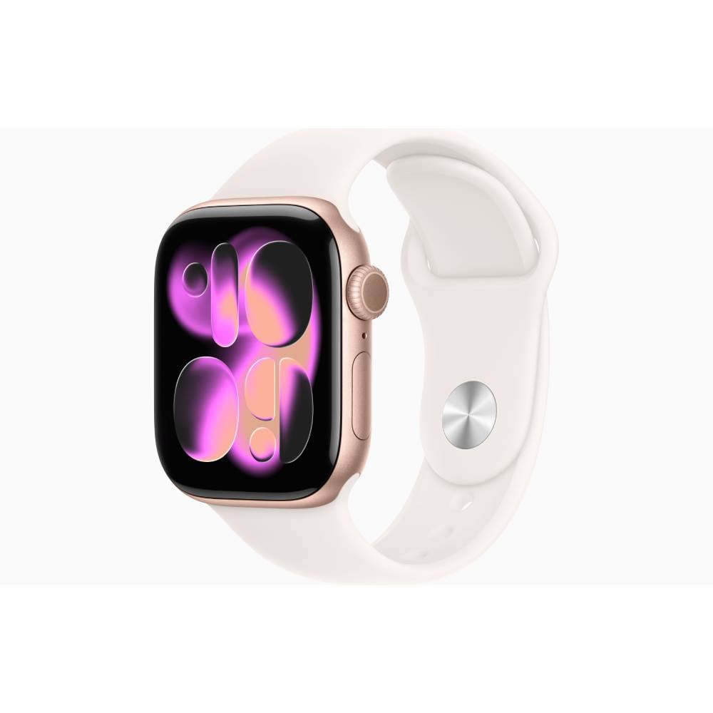APPLE WATCH SERIES 11, 46MM GPS, ROSE GOLD SPORT BAND LIGHT BLUSH, TALLA M/L - 1