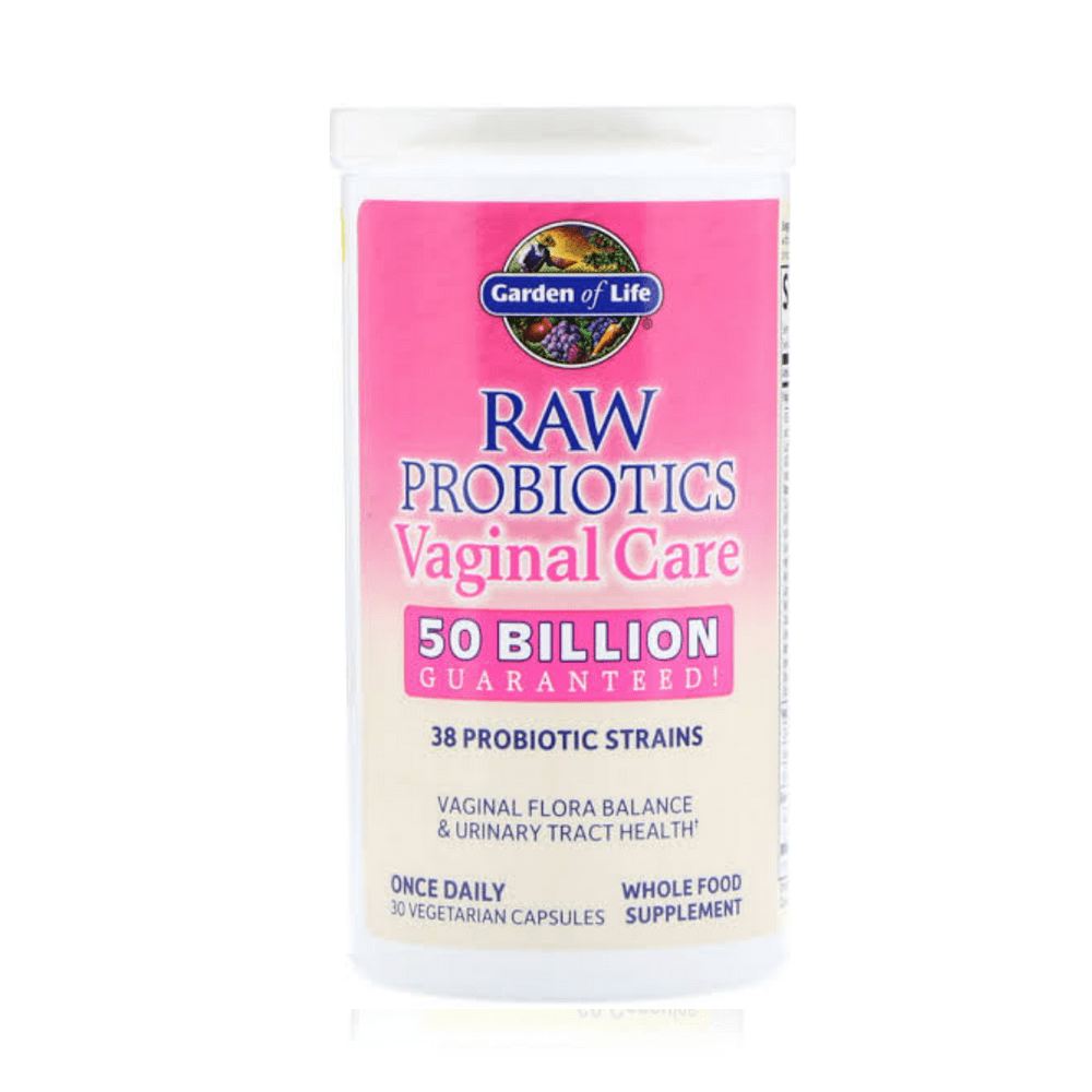 GARDEN OF LIFE PROBIOTICS RAW PROBIOTICS VAGINXL CARE 30 CÁPSULAS DURAS VEGETARIANAS - 2