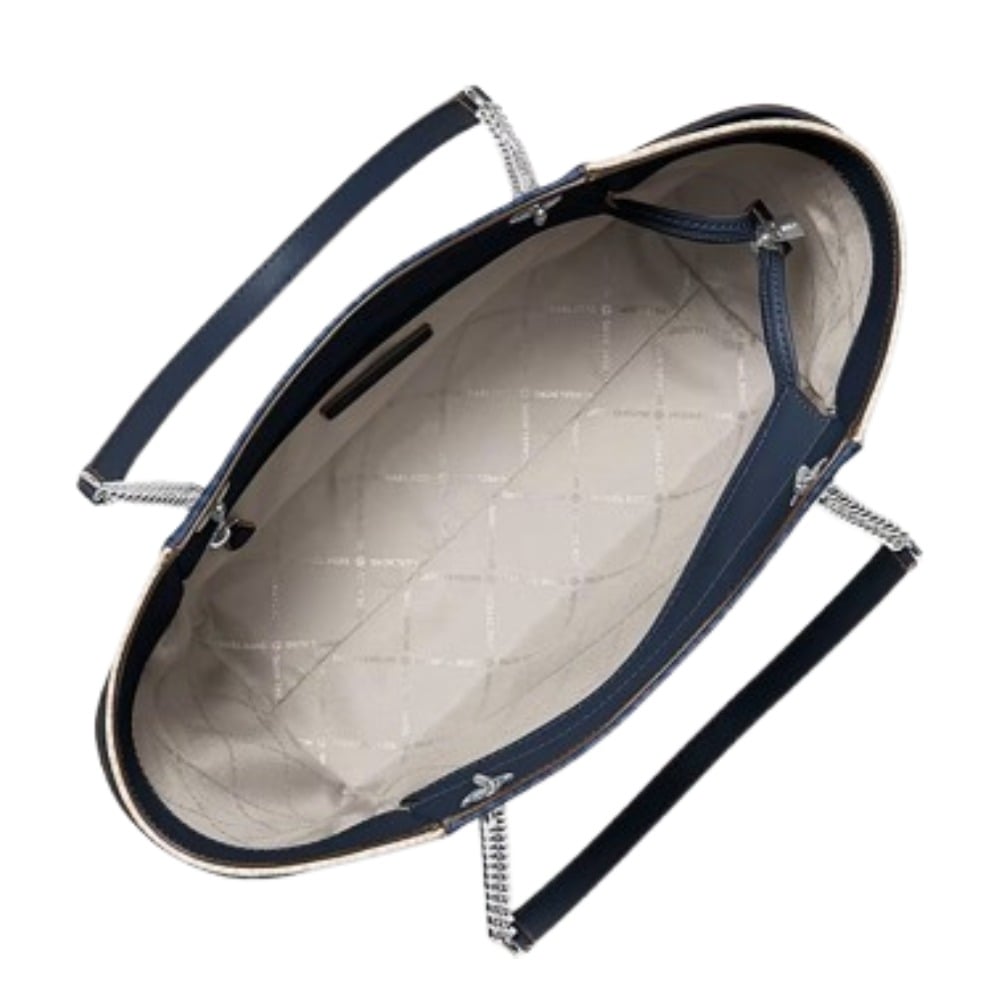 MICHAEL KORS BOLSO DE HOMBRO JET SET CELESTE GRANDE CON LOGOTIPO - 3