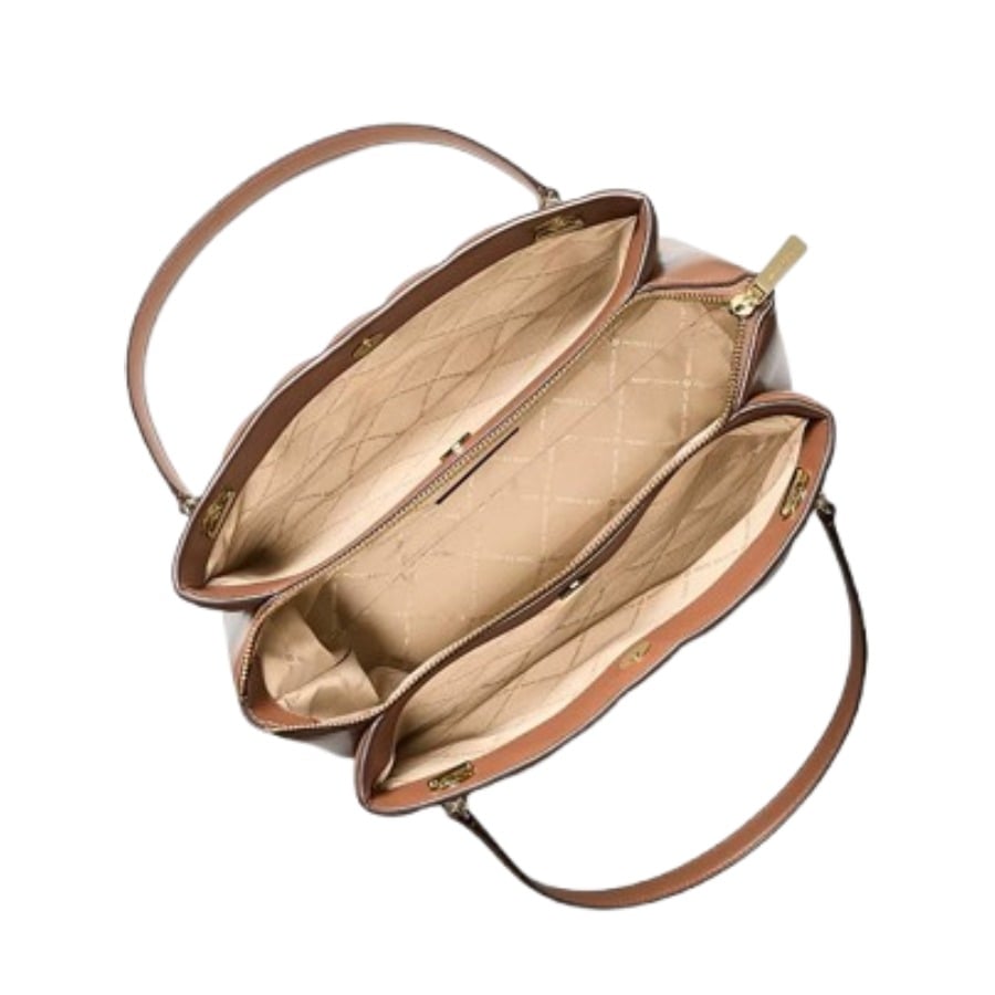 MICHAEL KORS BOLSO TOTE SOHO MEDIANO ALCOCHADO LUGGAGE - 2