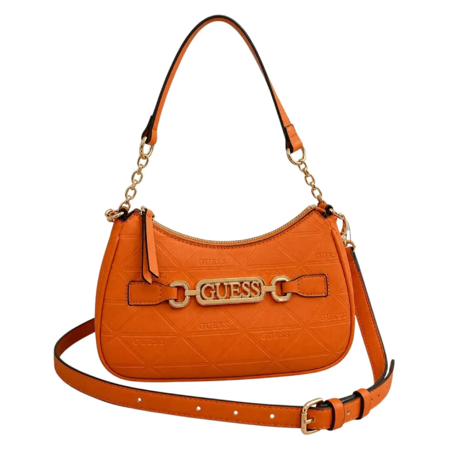 GUESS CROSSBODY MEDIA LUNA NARANJA - 1