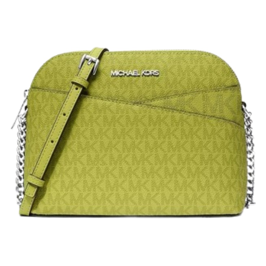 MICHAEL KORS BOLSO CROSSBODY MEDIUM DOME JET SET VERDE - 1