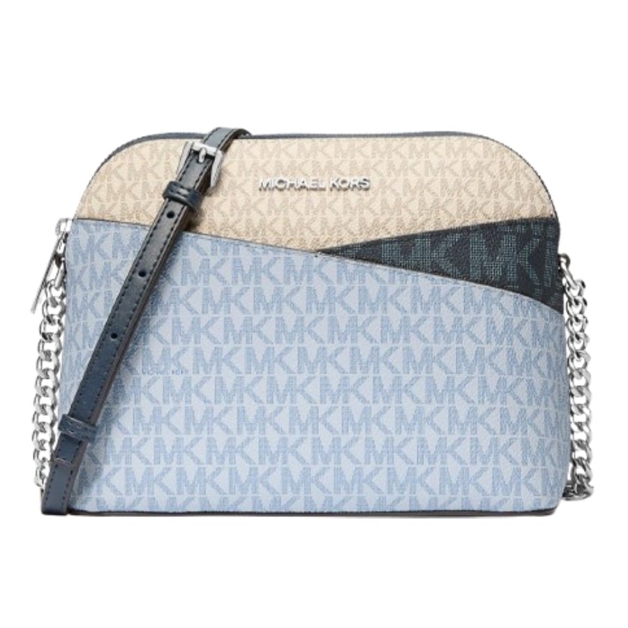 MICHAEL KORS BOLSO CROSSBODY MEDIUM DOME JET SET CELESTE - 1