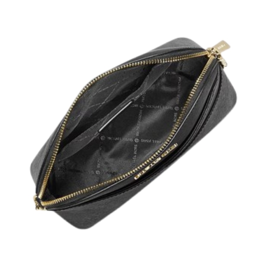 MICHAEL KORS BOLSO CROSSBODY MEDIUM DOME JET SET NEGRO - 2