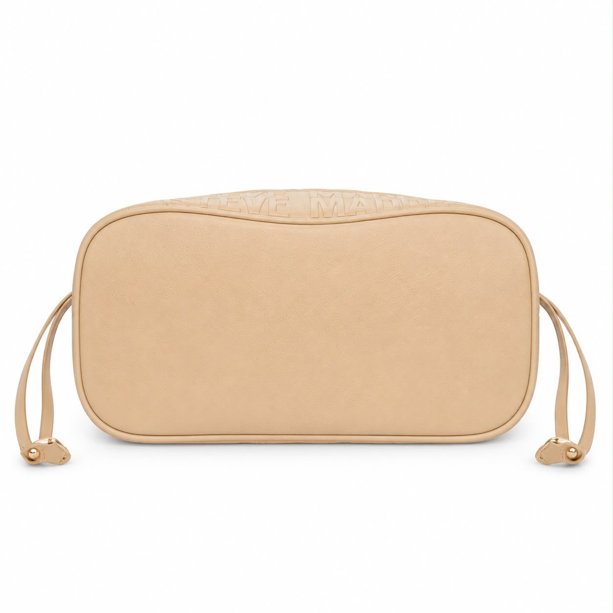 STEVE MADDEN TOTE BAG BEIGE WITH CHARMS - 3