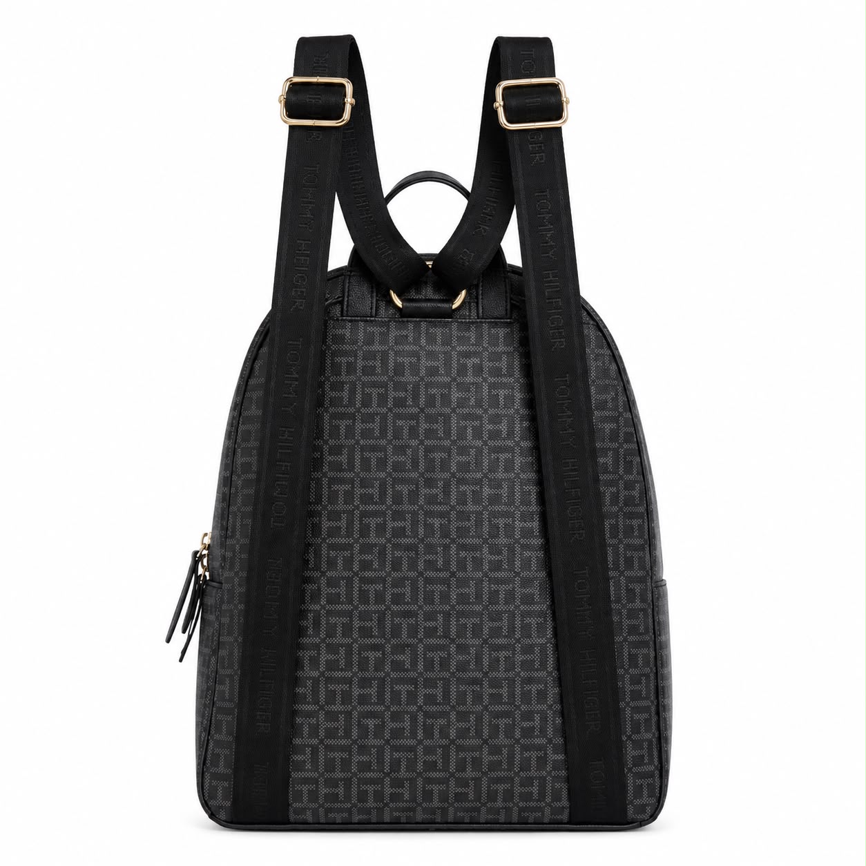 TOMMY HILFIGER BLACK BAG MONOGRAM - 3