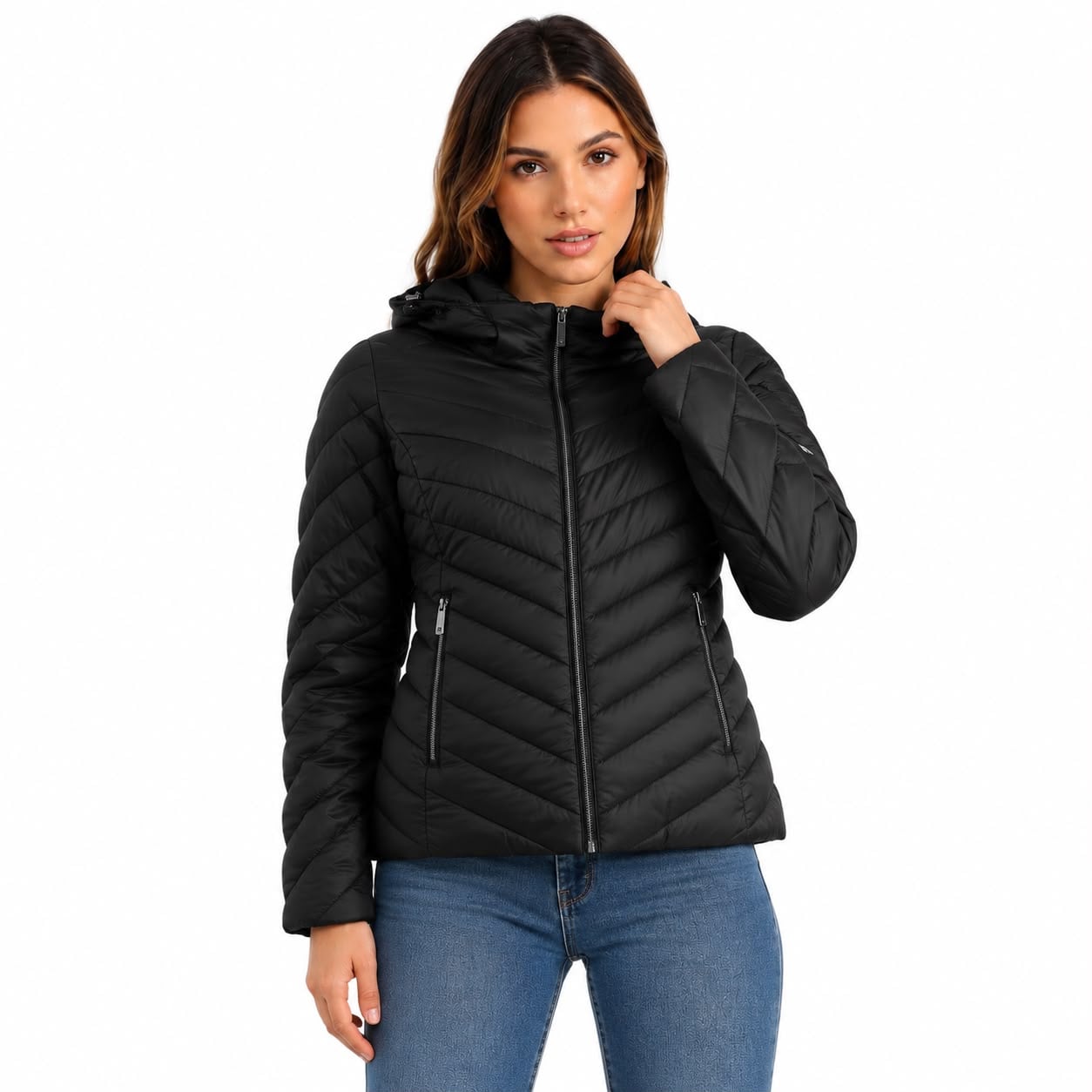 MICHAEL KORS CASACA REVERSIBLE MUJER TALLA M - 1