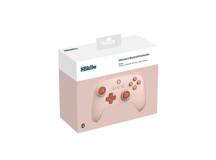 8BITDO ULTIMATE C BLUETOOTH CONTROLLER PARA SWITCH CON CONTROL DE MOVIMIENTO DE 6 EJES Y VIBRACIÓN EN NARANJA - 4