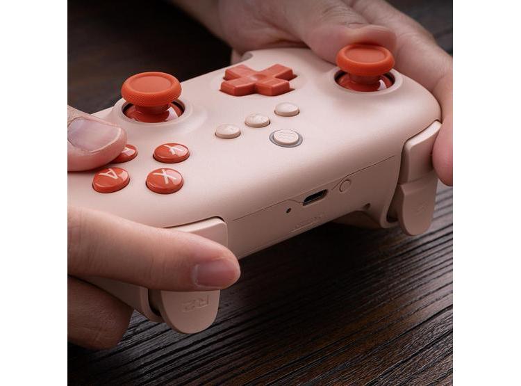 8BITDO ULTIMATE C BLUETOOTH CONTROLLER PARA SWITCH CON CONTROL DE MOVIMIENTO DE 6 EJES Y VIBRACIÓN EN NARANJA - 5