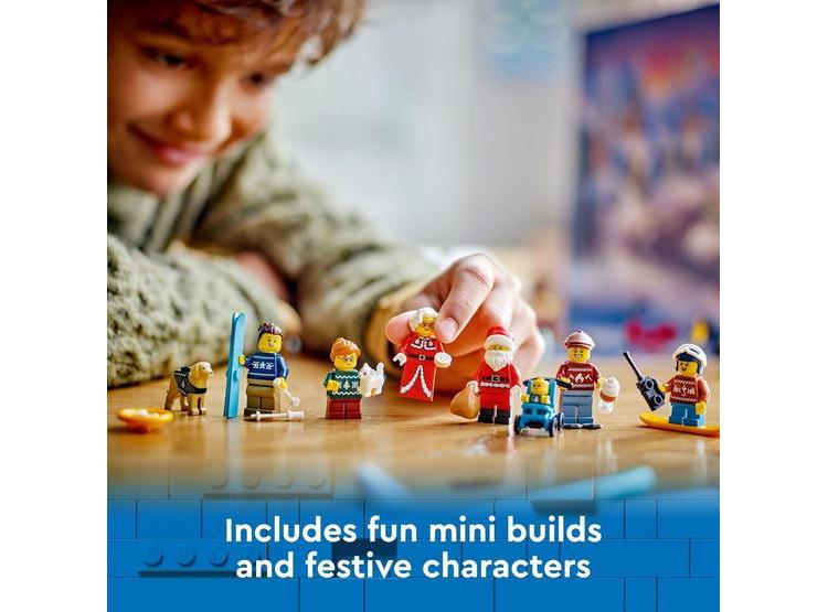 CALENDARIO DE ADVIENTO LEGO CITY 2024 CON 24 SORPRESAS Y FIGURAS DE NAVIDAD PARA NIÑOS DESDE 5 AÑOS. - 2