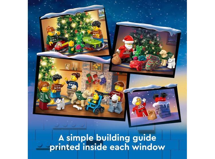 CALENDARIO DE ADVIENTO LEGO CITY 2024 CON 24 SORPRESAS Y FIGURAS DE NAVIDAD PARA NIÑOS DESDE 5 AÑOS. - 5