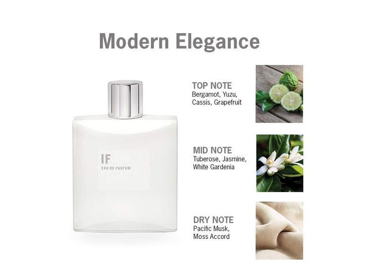 EAU DE PARFUM IF: FLORAL BLANCO CÍTRICO, AROMA PREMIUM DURADERO, CALIDAD DE LUJO - 2