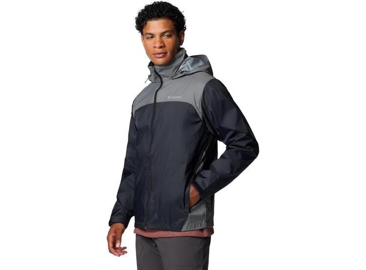 CHAQUETA COLUMBIA MEN'S GLENNAKER LAKE II CON CAPUCHA OCULTA Y DISEÑO IMPERMEABLE Y PLEGABLE PARA DIVERSAS CONDICIONES - 3