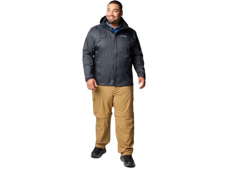 CHAQUETA IMPERMEABLE COLUMBIA PARA HOMBRE, LIGERA, PLEGABLE, CON CAPUCHA AJUSTABLE Y BOLSILLOS - 6