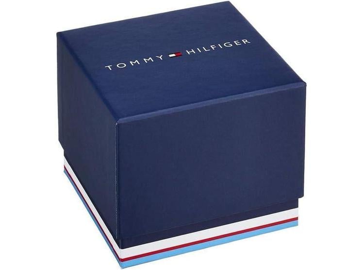 RELOJ TOMMY HILFIGER MINIMALISTA PARA HOMBRE, ESTILO DIARIO, ACERO INOXIDABLE, CORREA NAILON AZUL - 3