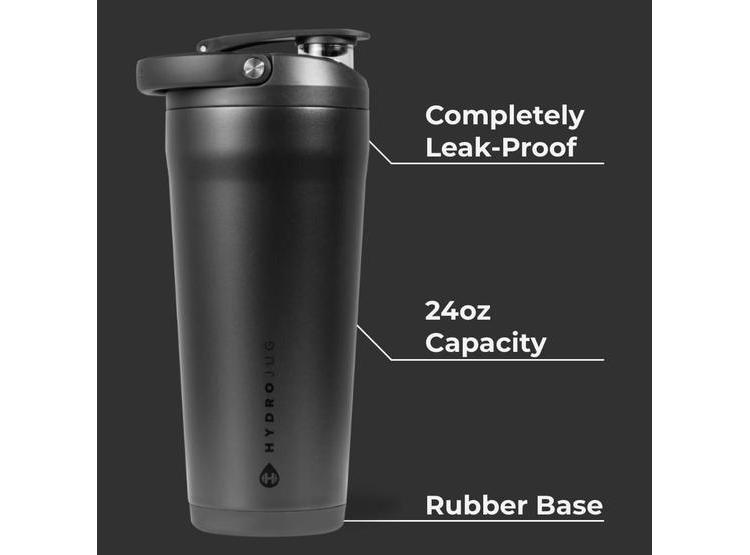 HYDROJUG COCTELERA PREMIUM AISLADA DE ACERO INOXIDABLE, A PRUEBA DE FUGAS CON REJILLA SILENCIOSA PARA FITNESS Y DEPORTES - 4