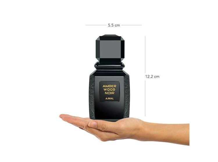 AJMAL AMBER WOOD NOIR PARA HOMBRES Y MUJERES, FRAGANCIA CÍTRICA DE LARGA DURACIÓN, HECHO EN DUBÁI - 3