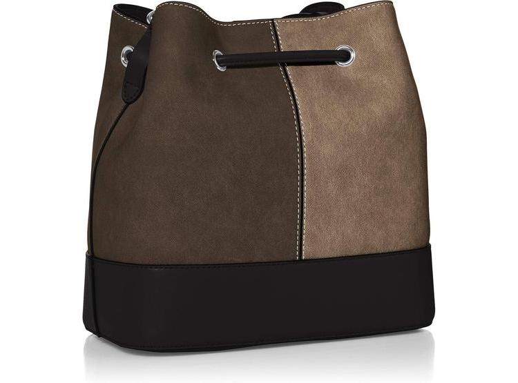 BOLSA AL HOMBRO CALVIN KLEIN GABRIANNA PARA MUJER, MODERNA PIEL VEGANA - 3