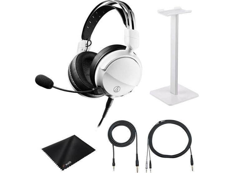 AUDIO-TECHNICA ATH-GL3 AURICULARES ALTA FIDELIDAD CERRADOS CON MICRÓFONO DESMONTABLE Y SOPORTE - 1