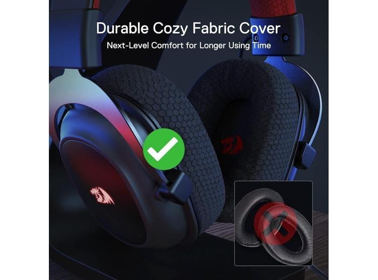 REDRAGON H510 PRO, AURICULARES RGB 3 MODOS CON SONIDO ENVOLVENTE 7.1, MICRÓFONO CON CANCELACIÓN DE RUIDO - 5