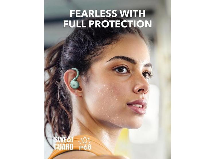 AURICULARES SOUNDCORE SPORT X20 ANKER: INALÁMBRICOS, GANCHOS AJUSTABLES, CANCELACIÓN DE RUIDO, VERDES - 5