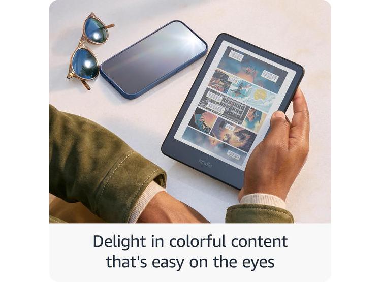 AMAZON KINDLE COLORSOFT DE 16 GB, ÚLTIMO MODELO. PANTALLA A COLOR CON LUZ CÁLIDA AJUSTABLE. NEGRO, SIN ANUNCIOS - 2