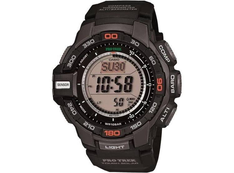 RELOJ DIGITAL DEPORTIVO CASIO PRO TREK PRG-270 MULTIFUNCIÓN SOLAR CON SENSOR TRIPLE PARA HOMBRE - 1