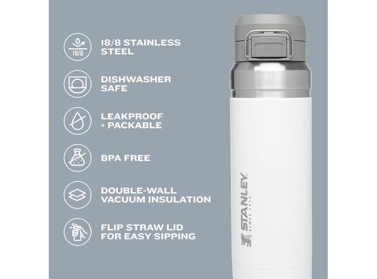 BOTELLA STANLEY QUICK FLIP GO, ACERO INOXIDABLE, DISEÑO A PRUEBA DE FUGAS Y PLEGABLE PARA VIAJES Y DEPORTES - 3