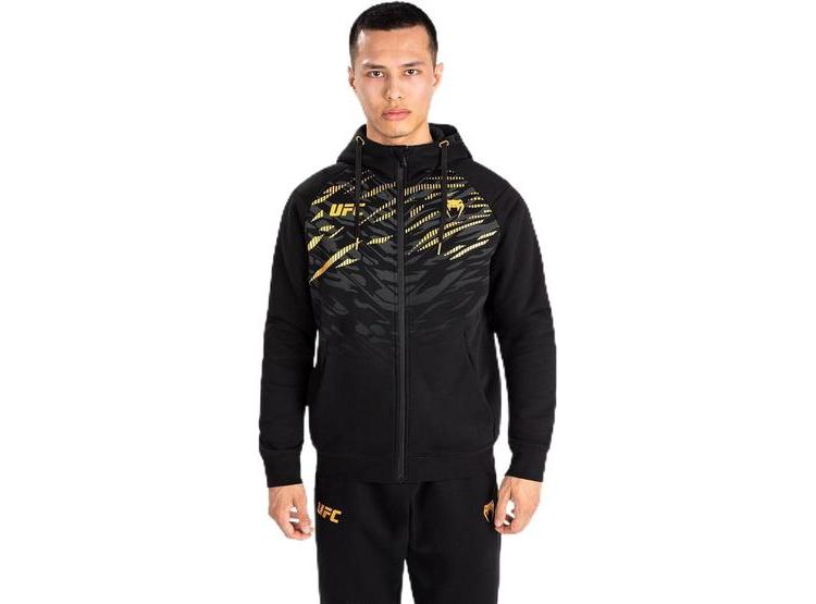 VENUM UFC FUSION SUDADERA CON CAPUCHA PARA HOMBRE CON CIERRE DE CREMALLERA COMPLETO Y LOGOTIPO - 1
