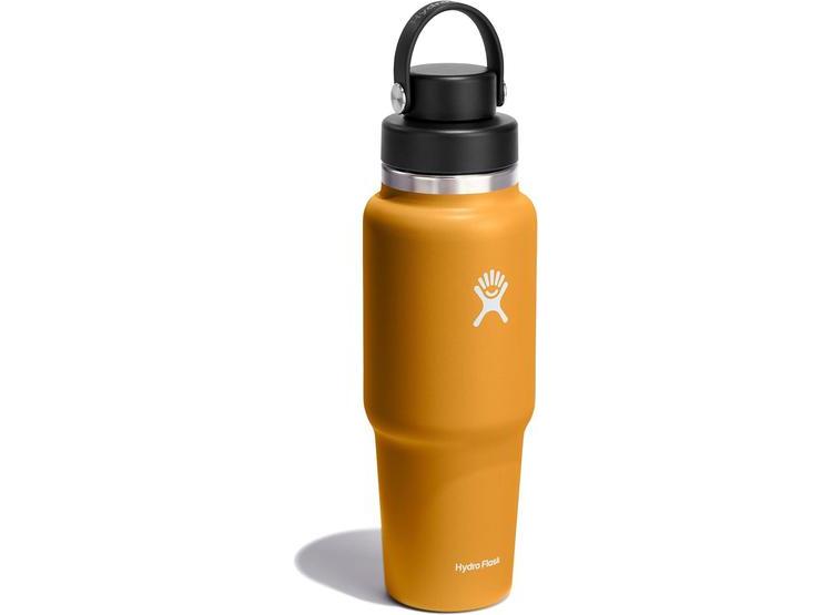 HYDRO FLASK BOTELLA DE VIAJE CON TAPA FLEXIBLE, AISLANTE DE DOBLE PARED, COLOR FOSSIL BROWN - 3