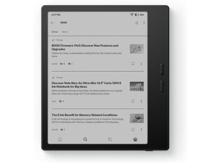 ONYX GO 7 TABLET E INK, 64GB, 300 PPI, PANTALLA DE ALTO CONTRASTE, CONECTIVIDAD BLUETOOTH PARA UNA EXPERIENCIA ÓPTIMA - 2