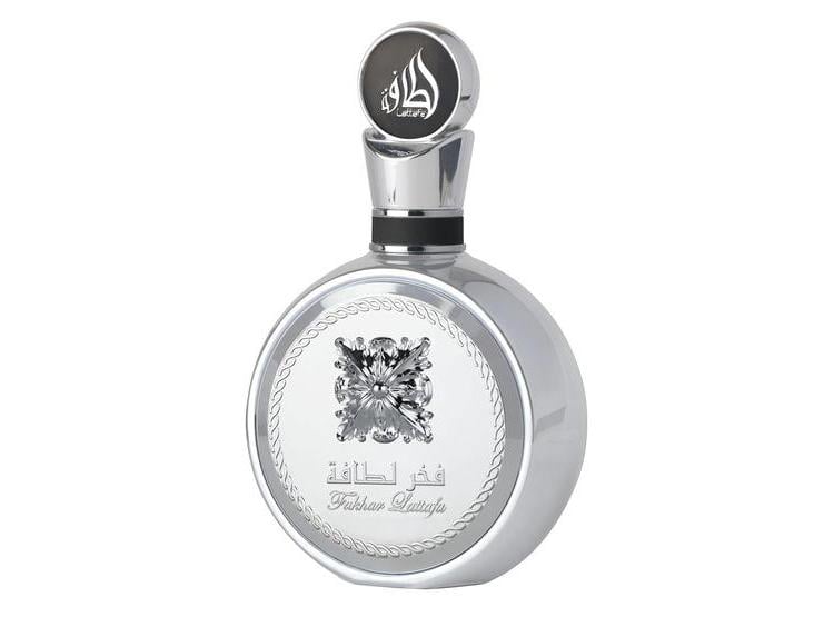 LATTAFA FAKHAR PLATIN EAU DE PARFUM MASCULINO, FRAGANCIA PICANTE AMADERADA CON BERGAMOTA, JENGIBRE Y SÁNDALO - 1