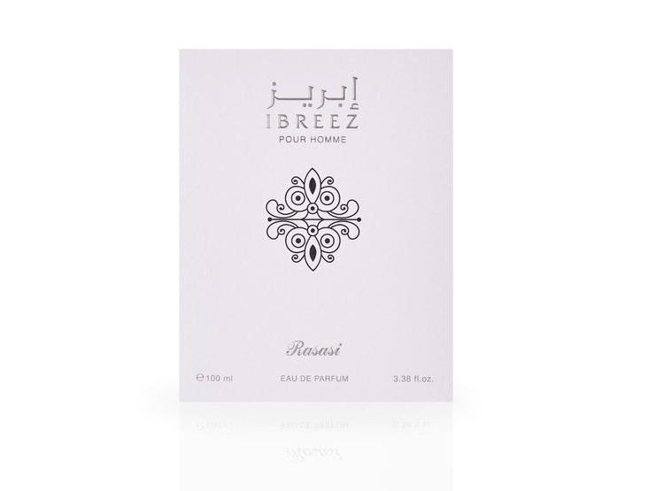 RASASI IBREEZ EAU DE PARFUM SPRAY PERFUME ÁRABE DURABLE PARA HOMBRES CON NOTAS CÍTRICAS, LAVANDA Y ACUÁTICAS - 2