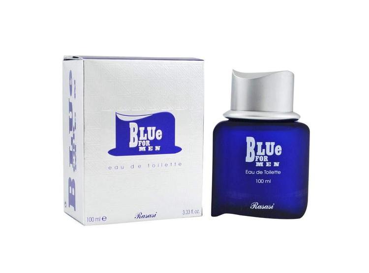 RASASI BLUE EAU DE TOILETTE, FRAGANCIA MASCULINA CON NOTAS DE MENTA, NARANJA Y ÁMBAR DE LARGA DURACIÓN - 1
