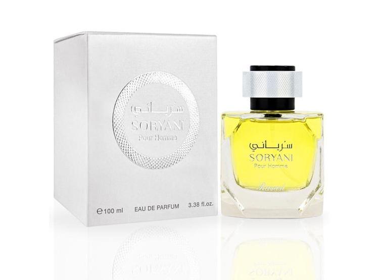 RASASI SORYANI EAU DE PARFUM HOMBRE – FRAGANCIA CÍTRICA Y FLORAL ÁRABE, AROMA MASCULINO DURADERO - 1