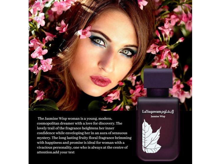 RASASI La Yuqawam Jasmine Wisp - Eau de Parfum premium para mujer 100 ml - 5