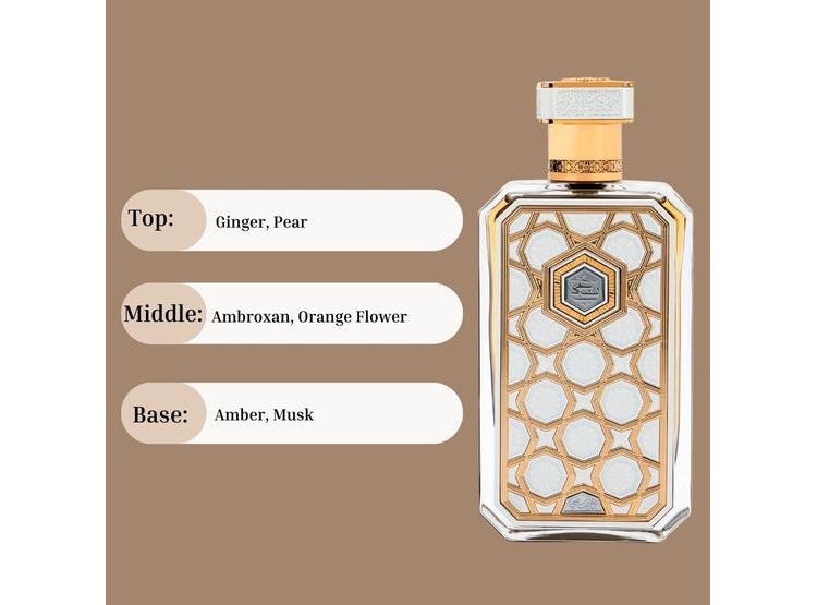 RASASI ARABIAN PRIVE NAGHAM EDP PARA MUJER, FRAGANCIA ÁRABE AFRUTADA Y FLORAL DE LARGA DURACIÓN, 70ML - 4