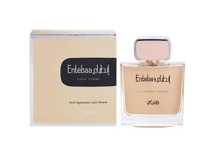 RASASI ENTEBAA PARA MUJER EDP FRAGANCIA ORIENTAL AMADERADA DE SÁNDALO, ALMIZCLE Y ROSA POR RASASI - 1