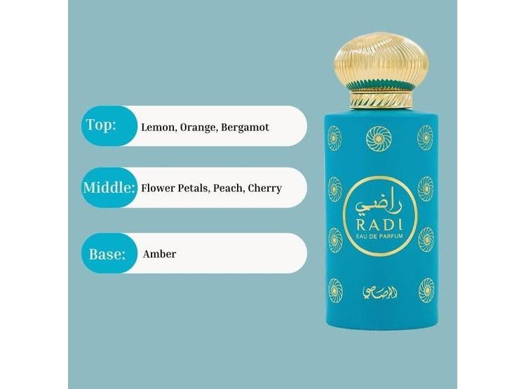RASASI RADI EAU DE PARFUM PARA MUJER - FRAGANCIA ÁRABE FLORAL Y AFRUTADA, AROMA FEMENINO LUJOSO - 3