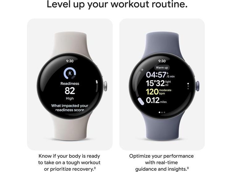 GOOGLE PIXEL WATCH 4 IRIS CON CAJA PLATA PULIDA - 5