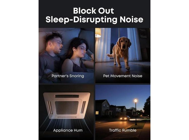AURICULARES SOUNDCORE SLEEP A30 DE ANKER CON ANC, ULTRA COMODIDAD Y ENMASCARAMIENTO DE RONQUIDOS - 8