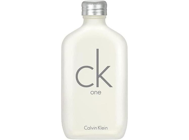 CALVIN KLEIN CK ONE EAU DE TOILETTE, FRAGANCIA CÍTRICA UNISEX CON TÉ VERDE, BERGAMOTA Y ÁMBAR - 1