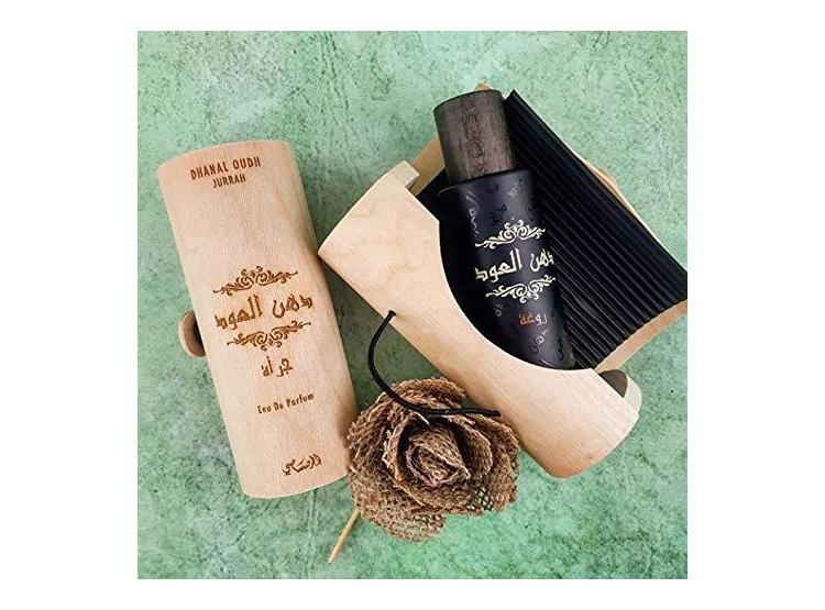 RASASI DAHN AL OUDH JURRAH, FRAGANCIA UNISEX, MEZCLA ORIENTAL DE OUD, AZAFRÁN Y ÁMBAR, 40 ML - 3