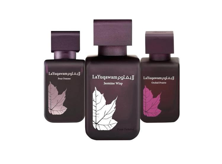 RASASI LA YUQAWAM PARA MUJER EDP | FRAGANCIA ÁRABE CON HOJAS VIOLETAS, SALVIA CLARA Y MATE - 1