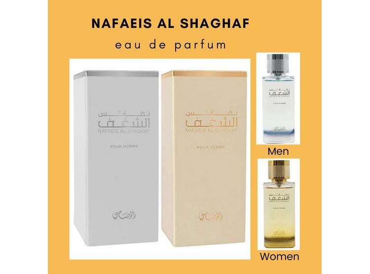 PERFUME RASASI SHAGHAF PARA HOMBRES Y MUJERES, FRAGANCIA LARGA DURACIÓN 100ML - 3