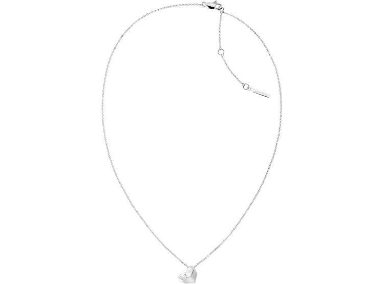 COLLAR CON COLGANTE DE CORAZÓN FACETADO DE CALVIN KLEIN, ELEGANTE PARA CUALQUIER OCASIÓN - 1