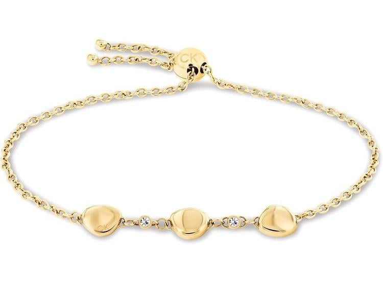 PULSERA DE JOYERÍA PARA MUJER DE CALVIN KLEIN AJUSTABLE Y ELEGANTE, CON CRISTALES DECORATIVOS - 1
