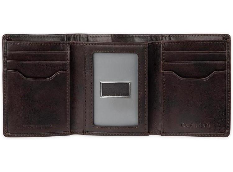 BILLETERA CALVIN KLEIN DE CUERO CON PROTECCIÓN RFID Y LLAVERO PARA HOMBRES, ELEGANTE Y FUNCIONAL - 3