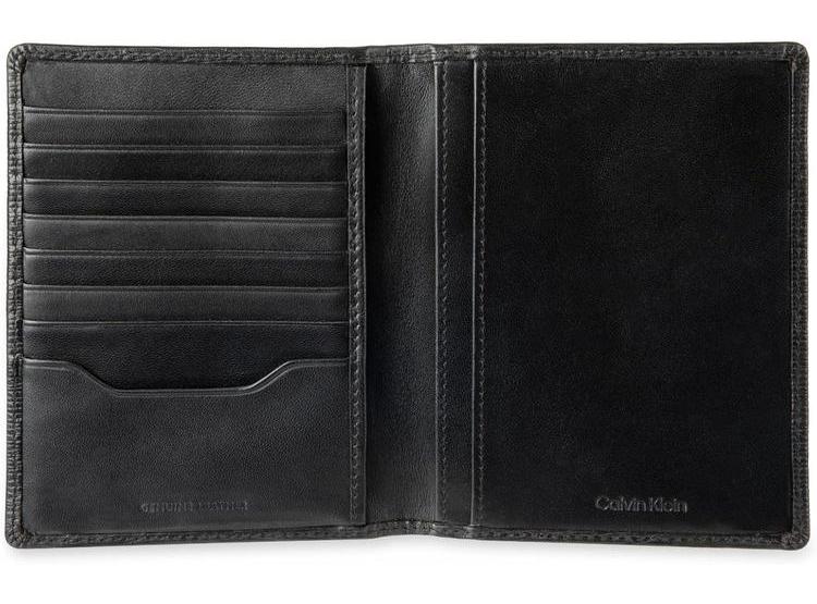 SET DE BILLETERA Y ESTUCHE PARA TARJETAS CALVIN KLEIN PARA HOMBRES, CON ETIQUETA DE EQUIPAJE PARA AIRTAG - 3